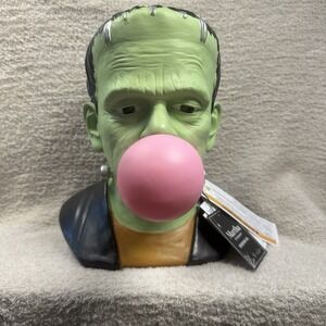 Martha Stewart Holiday - LED Bubblegum Frankenstein -Pink Bubble/Halloween Bust